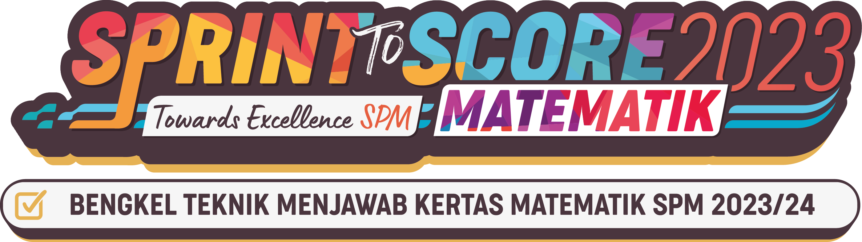 logo sprint to score 2023 matematik